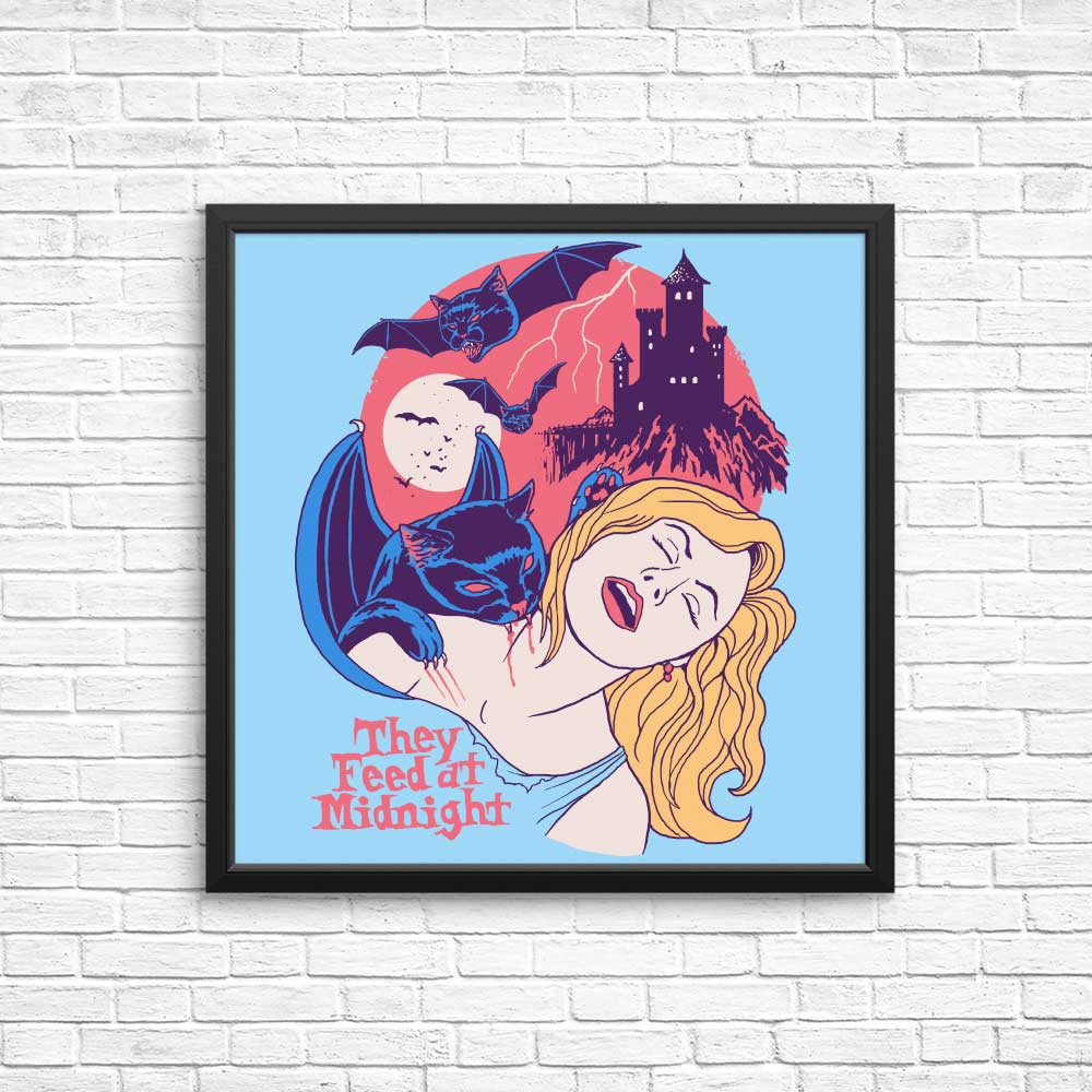 Midnight - Feeding Posters & Prints by Hillary White