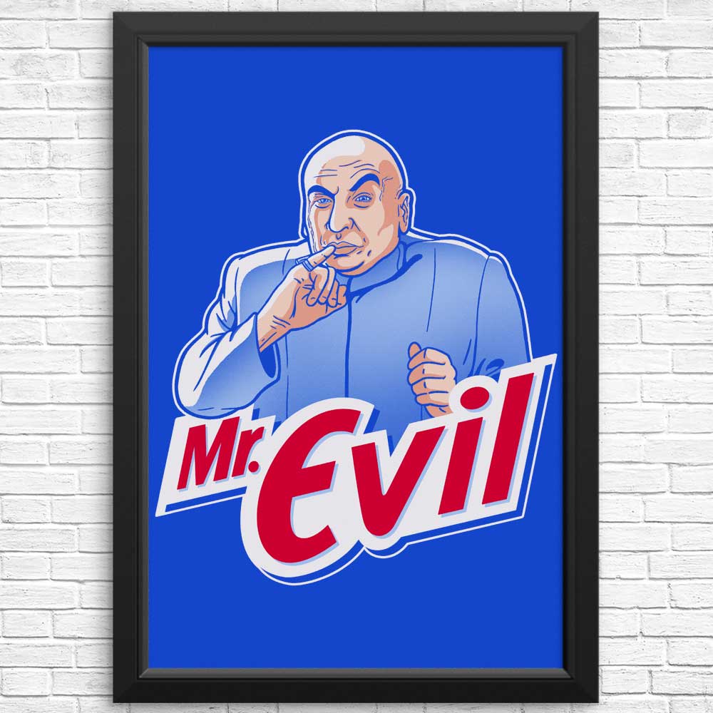 High - Quality 'Mr. Evil' Posters and Prints from Getsousa!