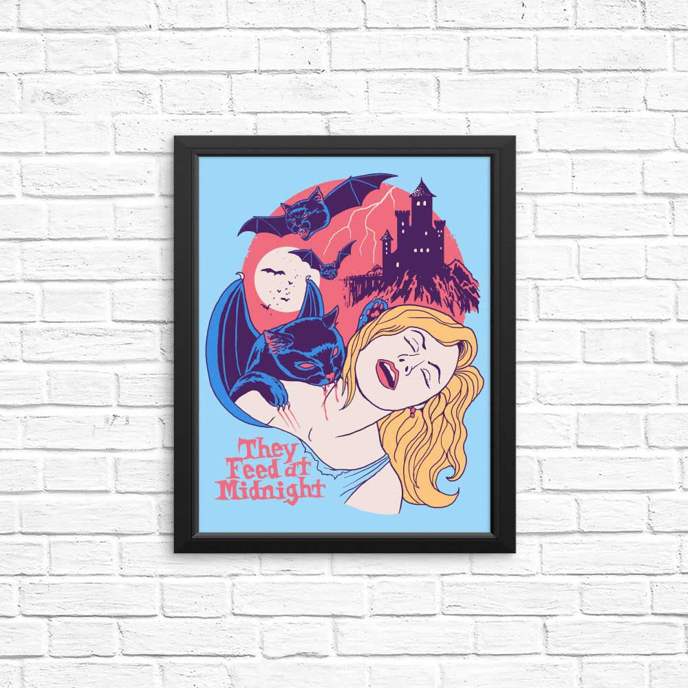 Midnight - Feeding Posters & Prints by Hillary White