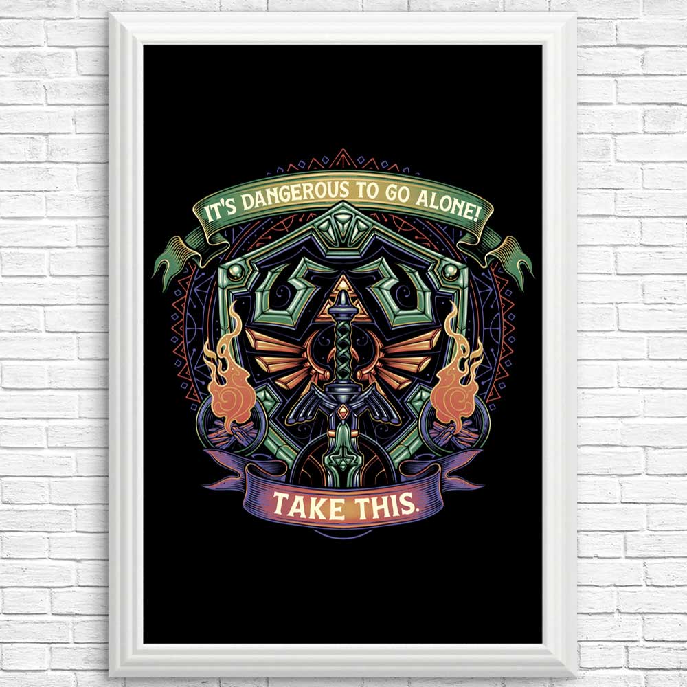 Unique Shield and Sword Themed Posters & Prints