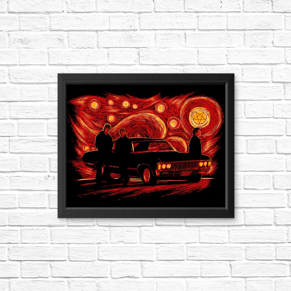 Starry Winchesters (Alternative) High - Quality Posters & Prints