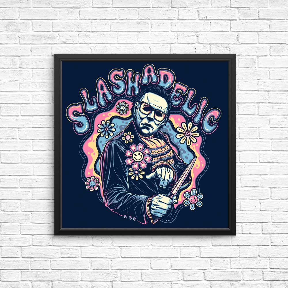 Slashadelic High - Quality Posters & Prints by Momma Gorilla