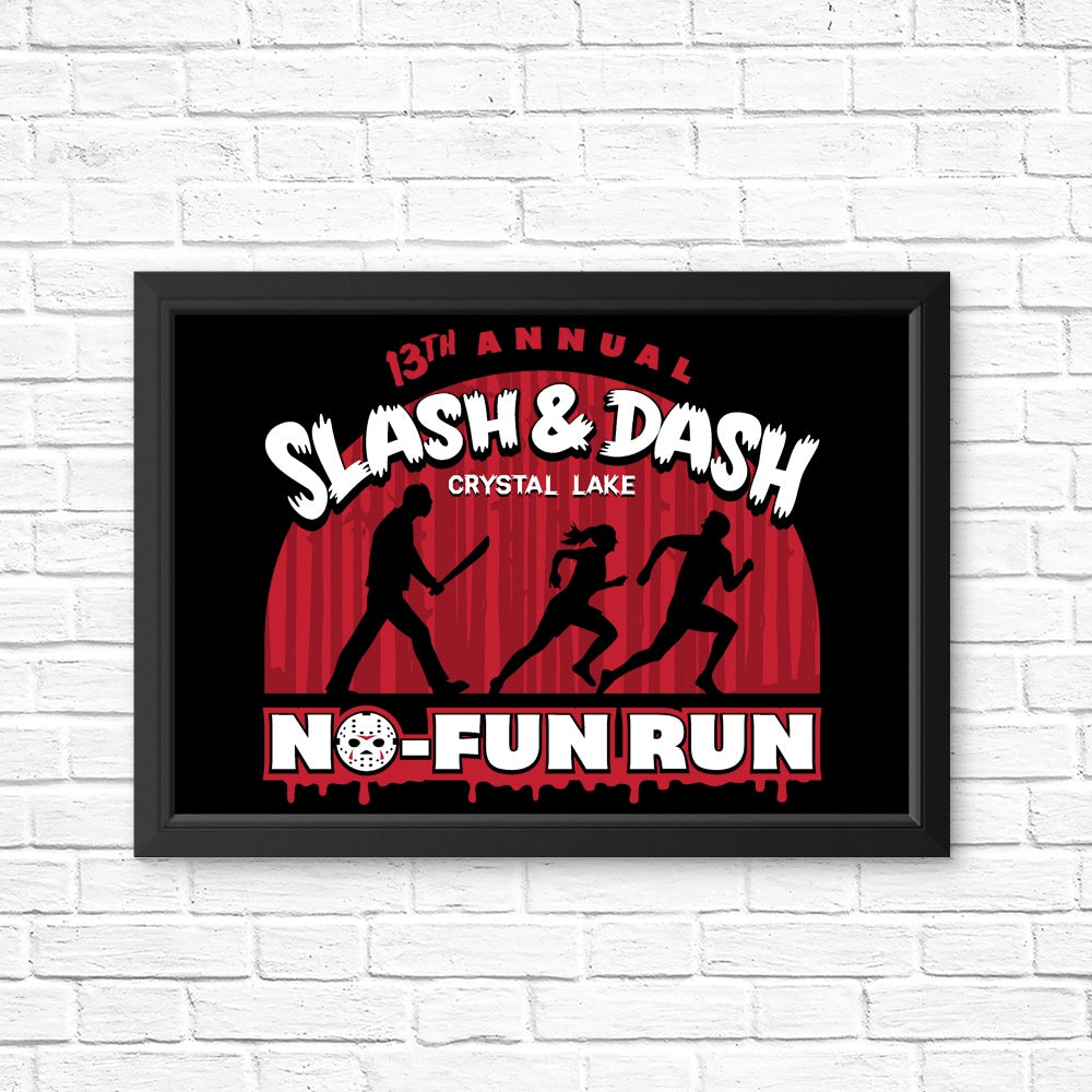 No Fun Run - Art Posters and Prints