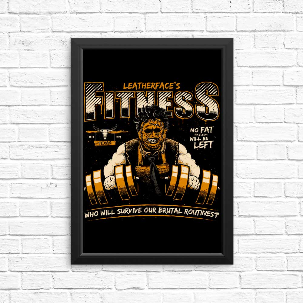 Texas Fitness Workout Posters and Art Prints for Home Gym Decor