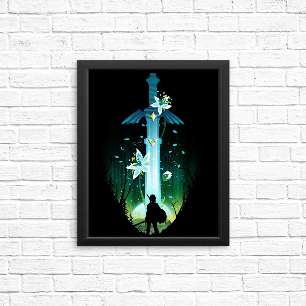 Inspiring Courage Sword Posters and Prints by Dandingeroz