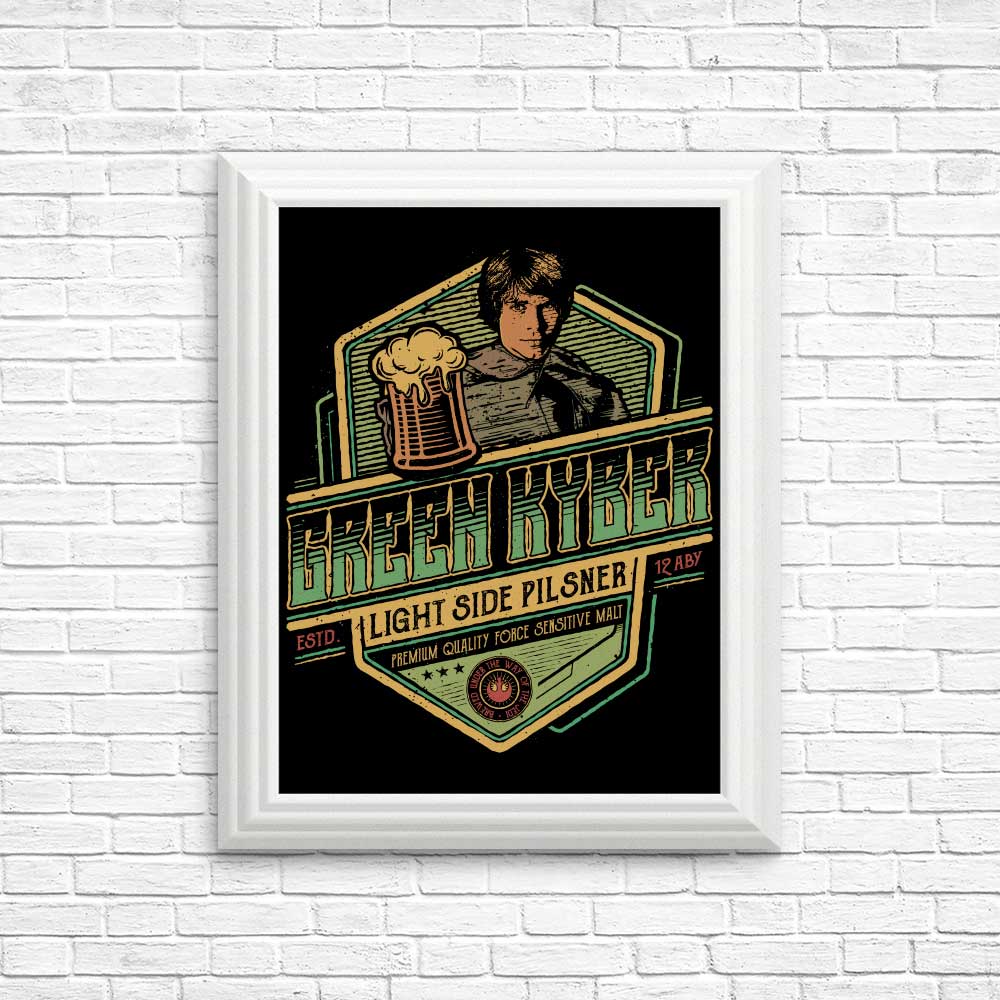 High - Quality Green Kyber Pilsner Posters and Prints