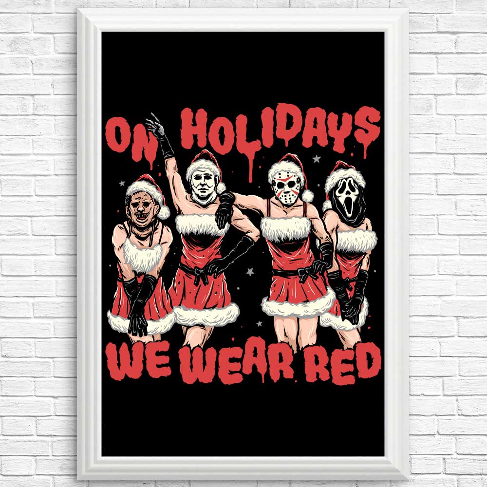 Eye - catching Red - themed Posters & Prints from Momma Gorilla