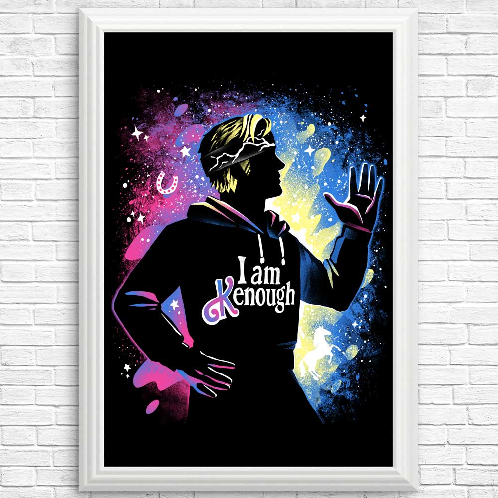 Inspirational 'I Am Enough' Wall Art - Posters and Prints