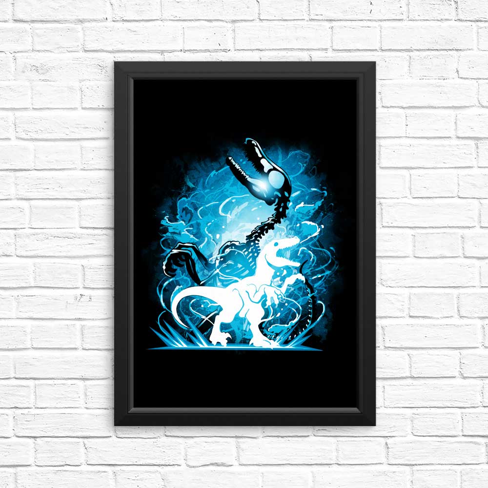 Stunning Raptor Silhouette Posters and Prints
