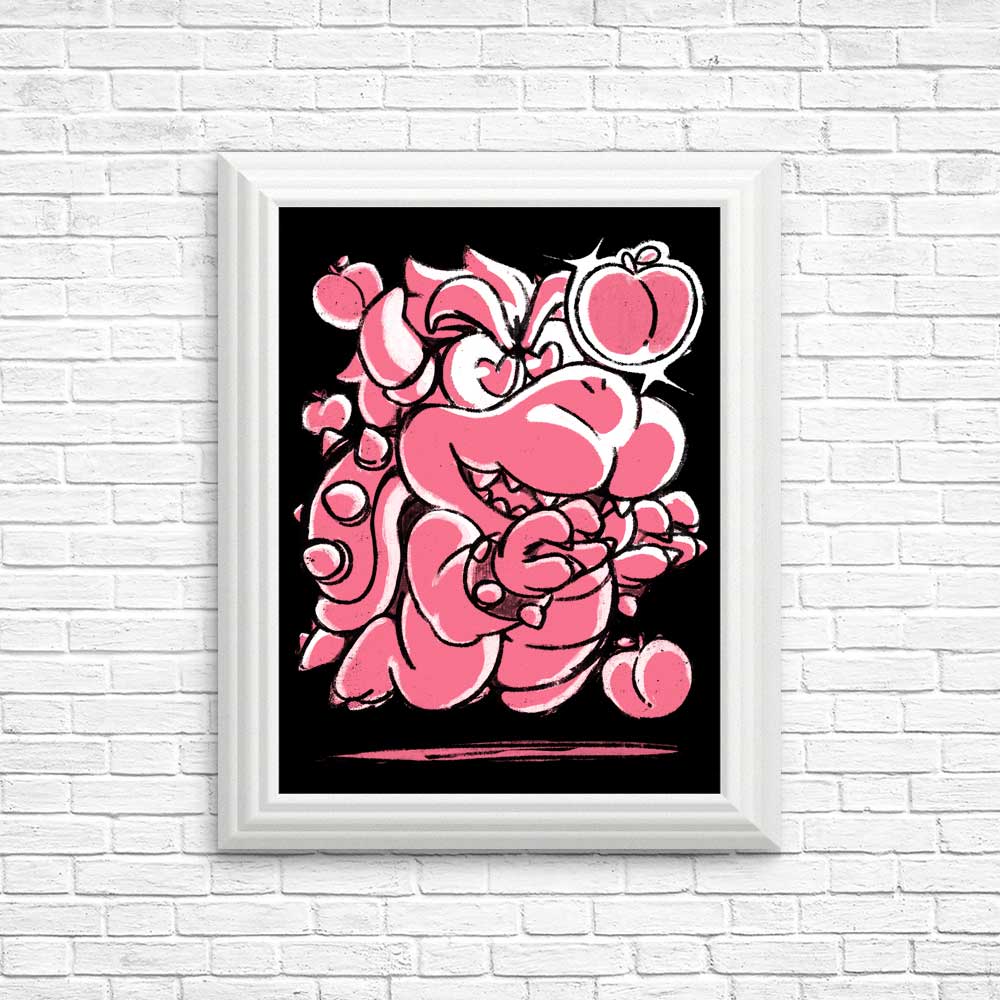 Peaches Love - High - quality Posters and Prints for Decor
