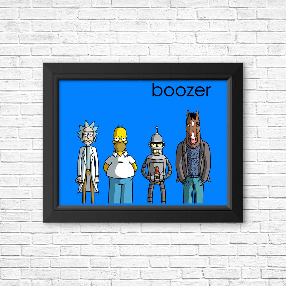 High - Quality Boozer Posters and Prints by GoodIdeaRyan