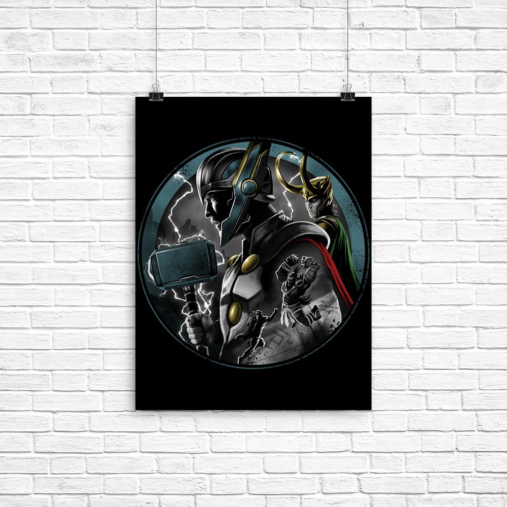 Ragnarok Themed Art Poster from XENOS
