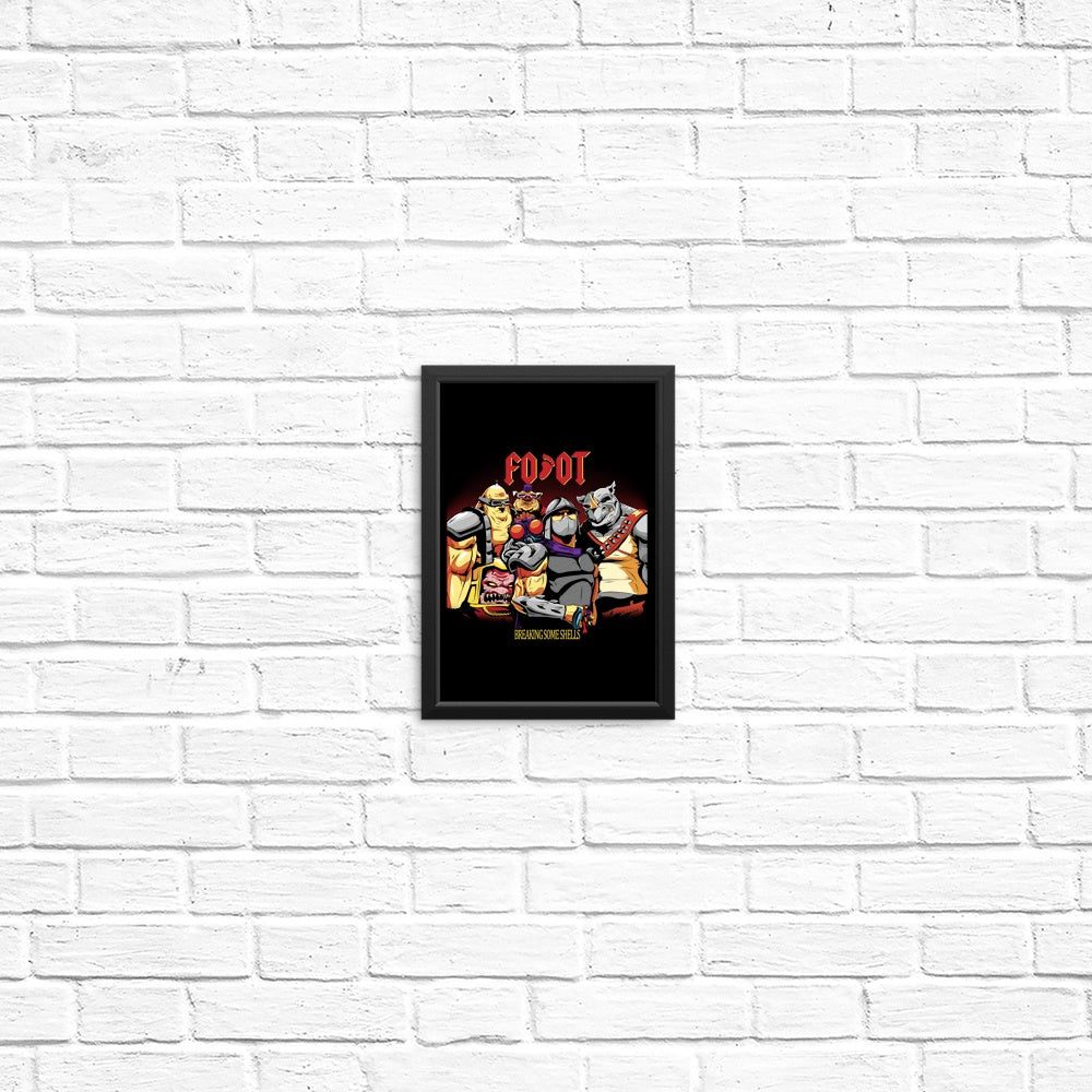High - Quality 'Breaking Some Shells' Posters and Prints by Aaron Morales