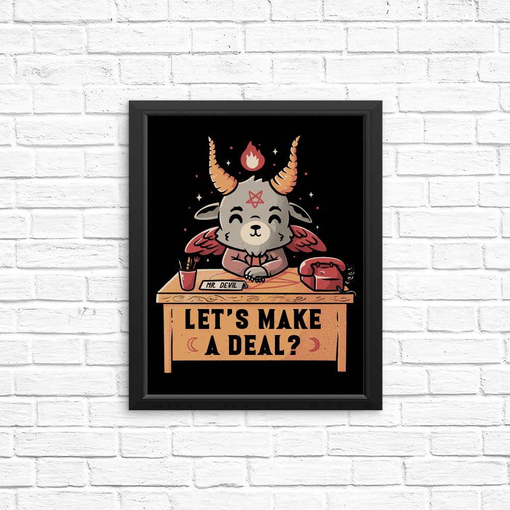 Let's Make a Deal - High - Quality Posters and Prints for Decor