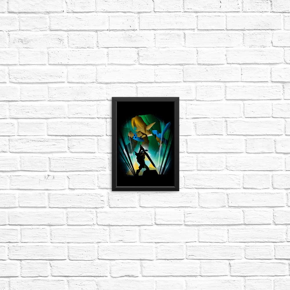 Stunning 'Hero of Time' Posters and Prints by Donnie Illustrations