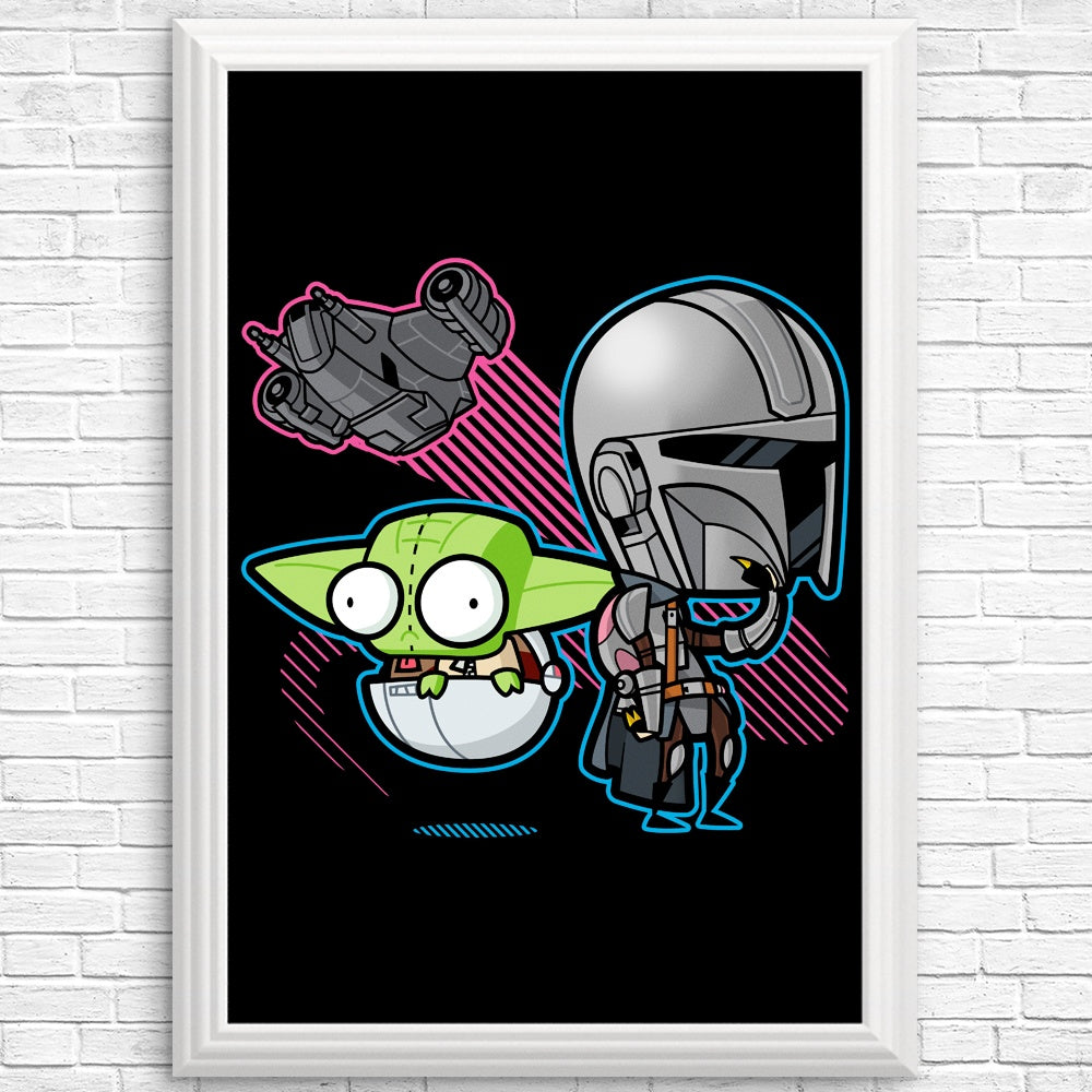Zim Djarin Art - High - Quality Posters and Prints for Your Decor