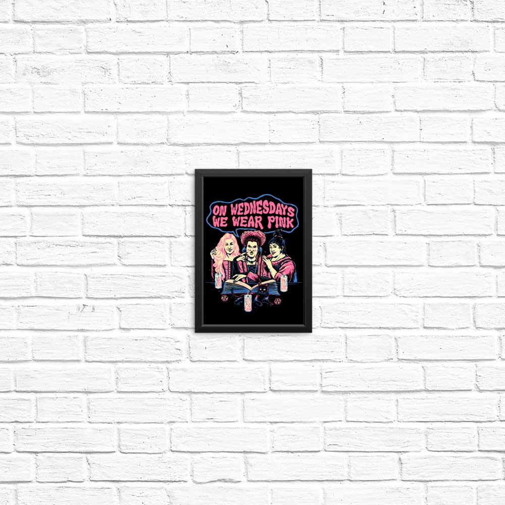 Enchanting 'Witches Wear Pink' Wall Posters and Prints