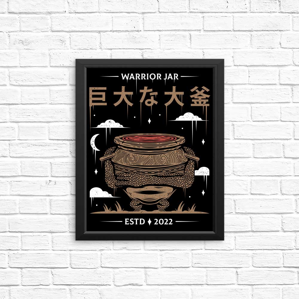 Warrior Jar Art Posters and Prints for Home Decor