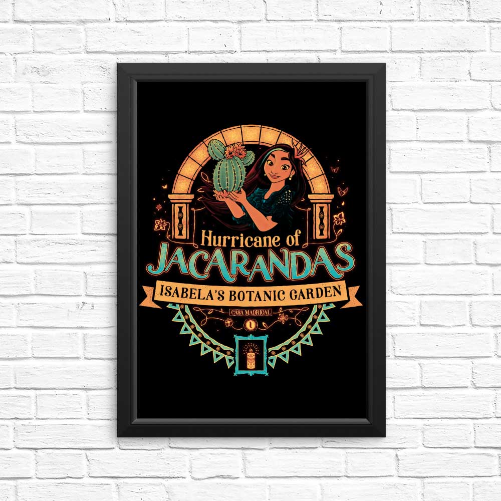 Stunning Jacarandas Hurricane Posters and Prints