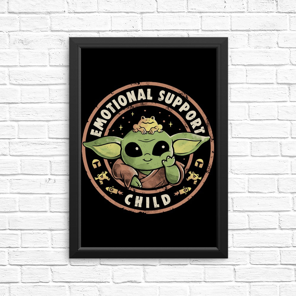 Emotional Support Child - Wall Posters and Art Prints