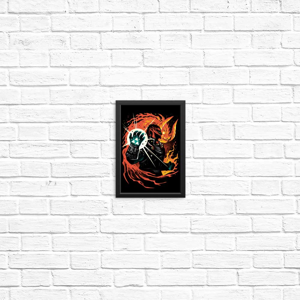 Alemaglia's Demon King Posters and Prints for Home Decor