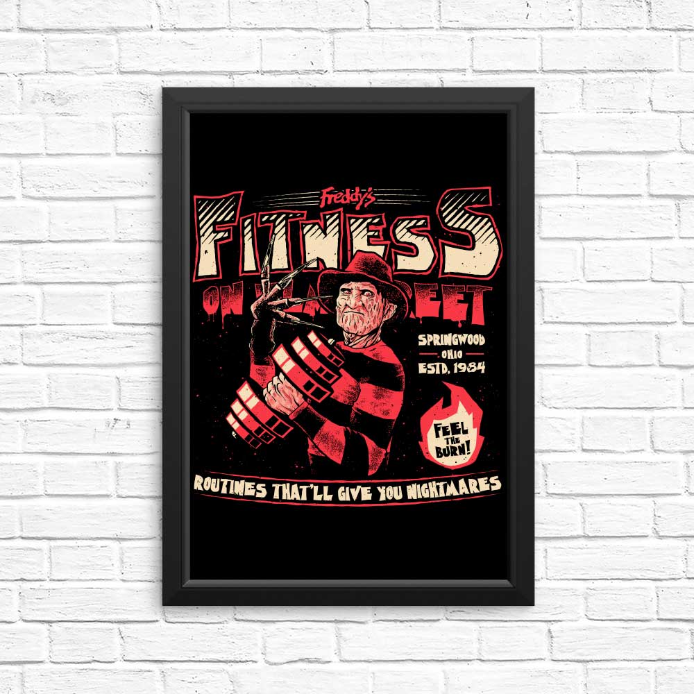 Teesgeex's Freddy's Fitness Inspiring Posters & Prints