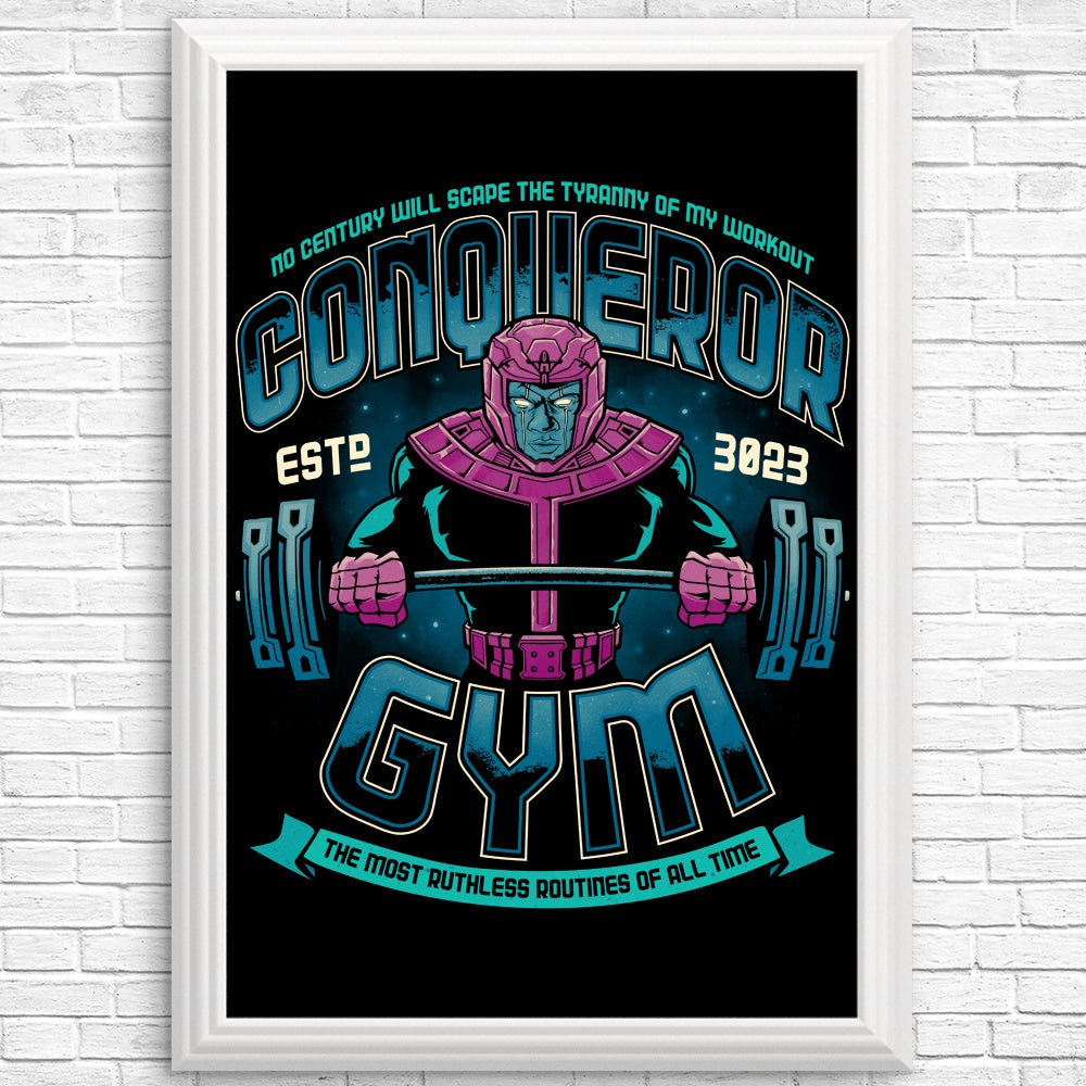 Inspiring Posters and Prints for Conqueror Gym