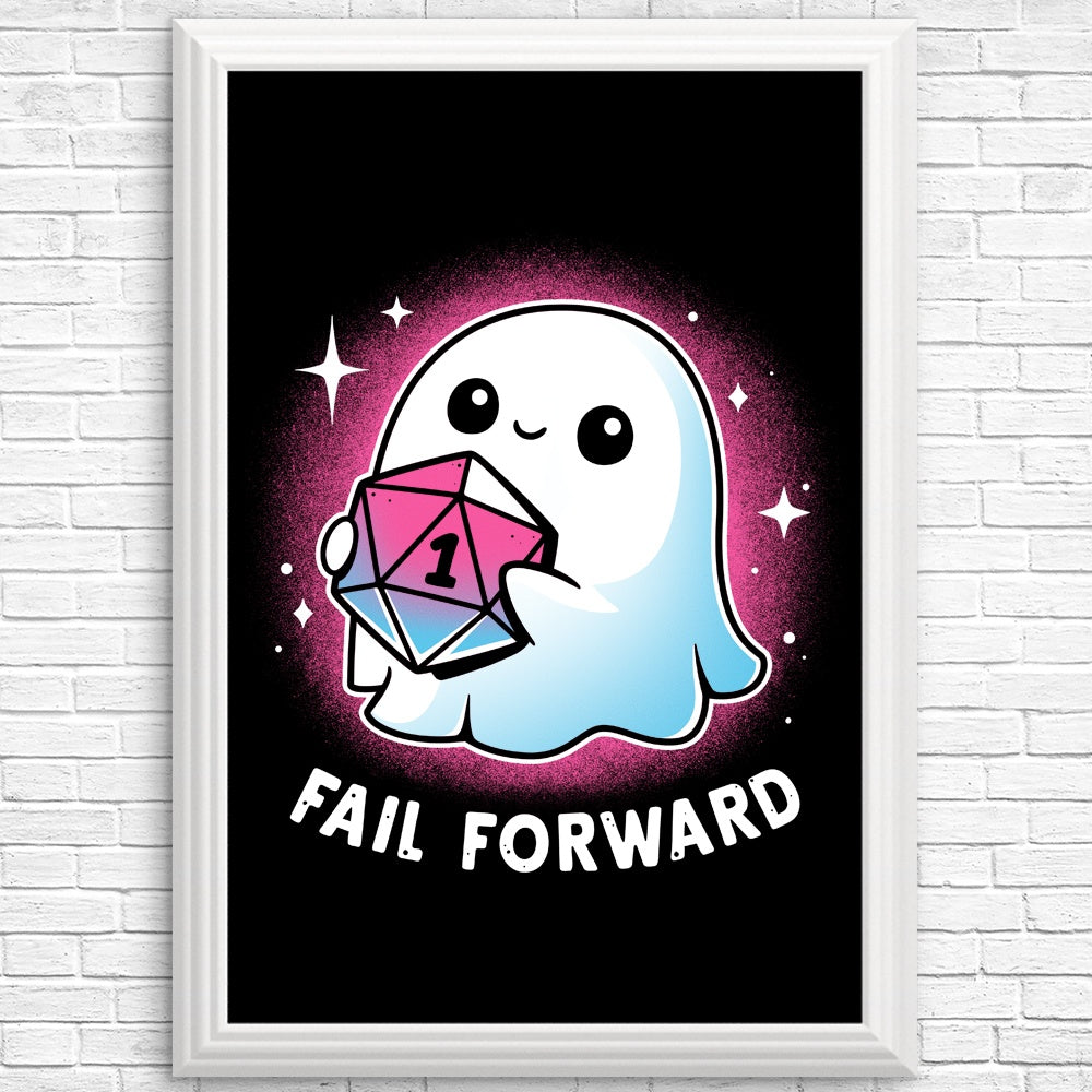 Fail Forward Inspirational Posters and Wall Prints