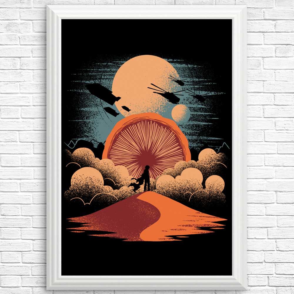 Stunning Posters and Prints of Arrakeen Rises by Fitas Artwork