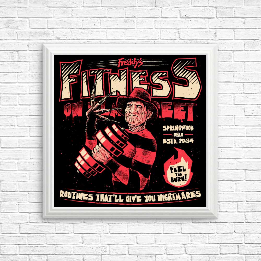 Teesgeex's Freddy's Fitness Inspiring Posters & Prints