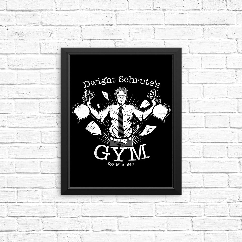 High - Quality Gym Wall Posters & Prints for Muscle Enthusiasts