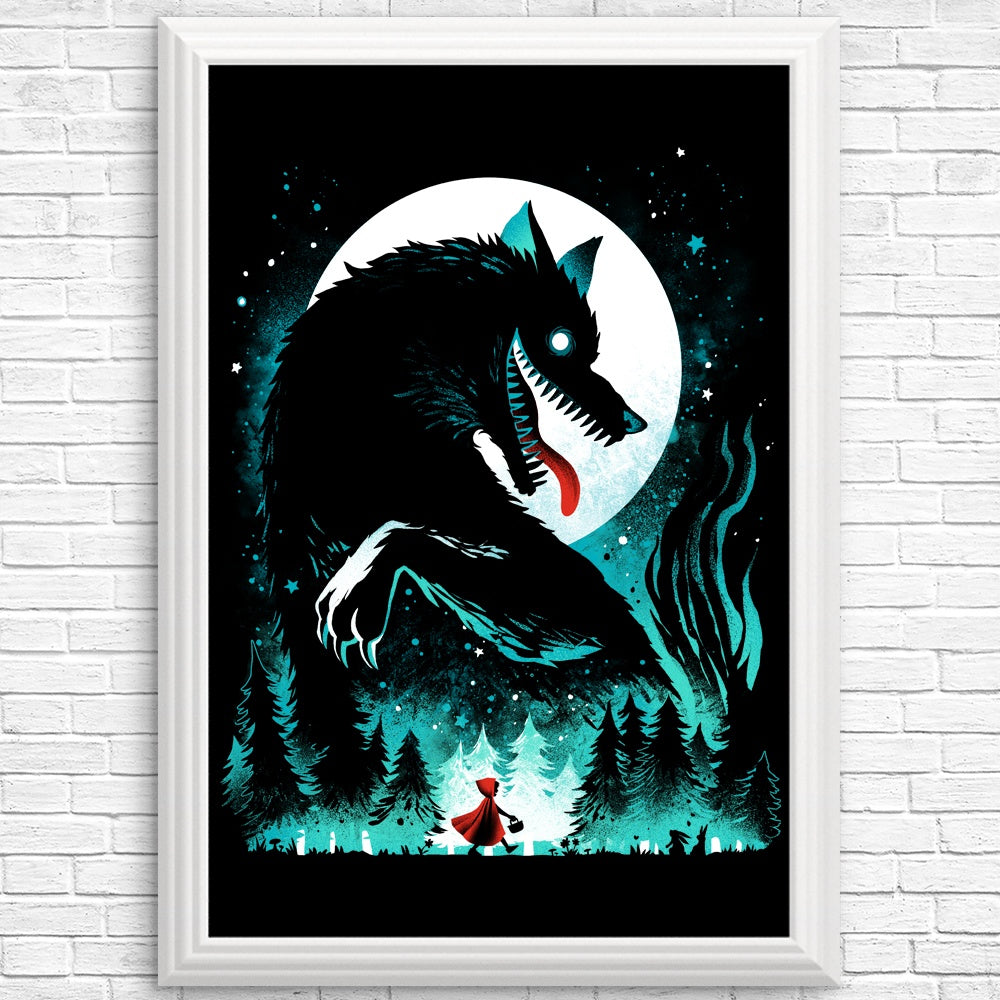 Fairy Tale Wolf - Wall Posters and Art Prints