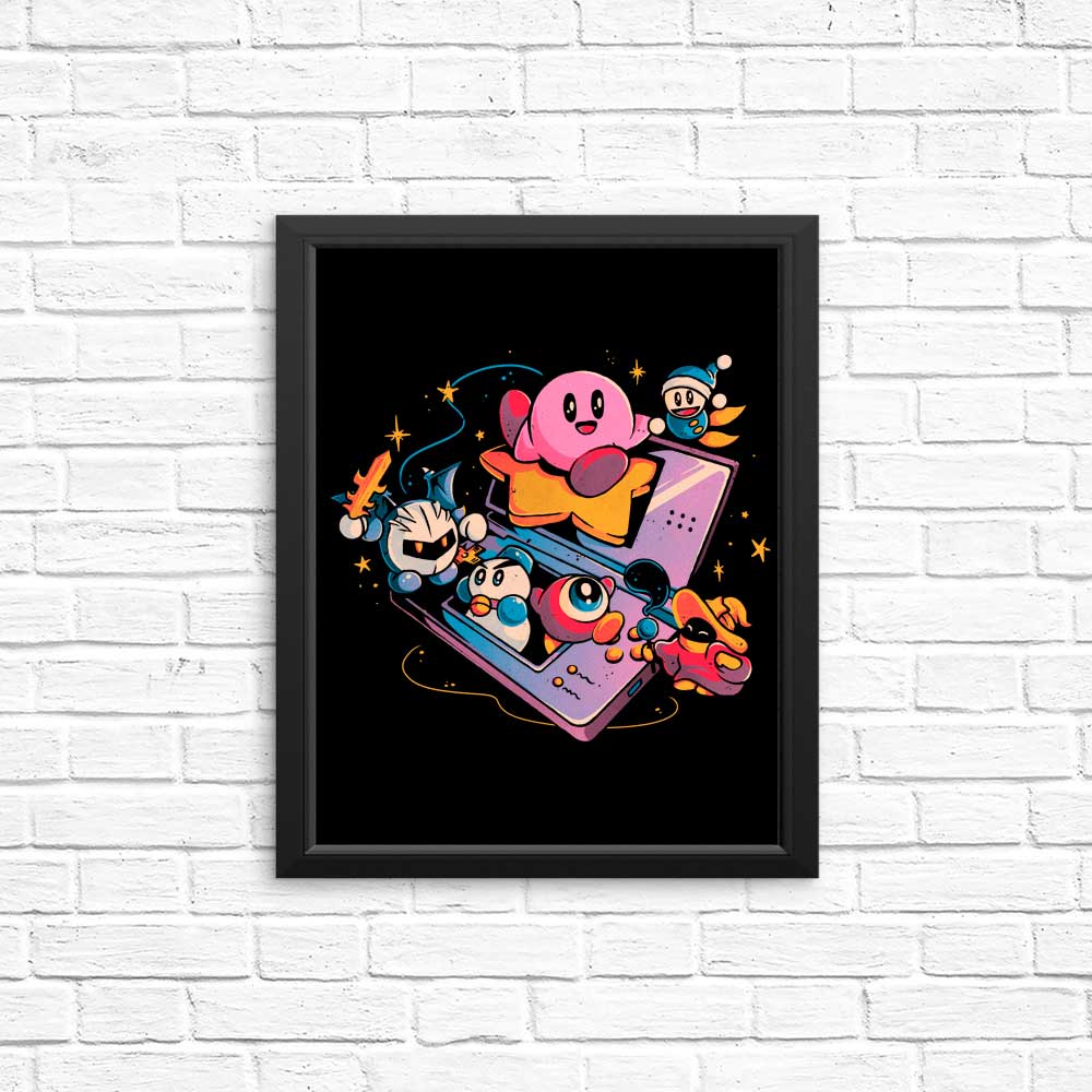 Pink Blob Game - High - Quality Posters and Prints for Decoration