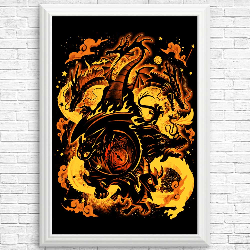 Dragon's Festival Wall Posters and Art Prints