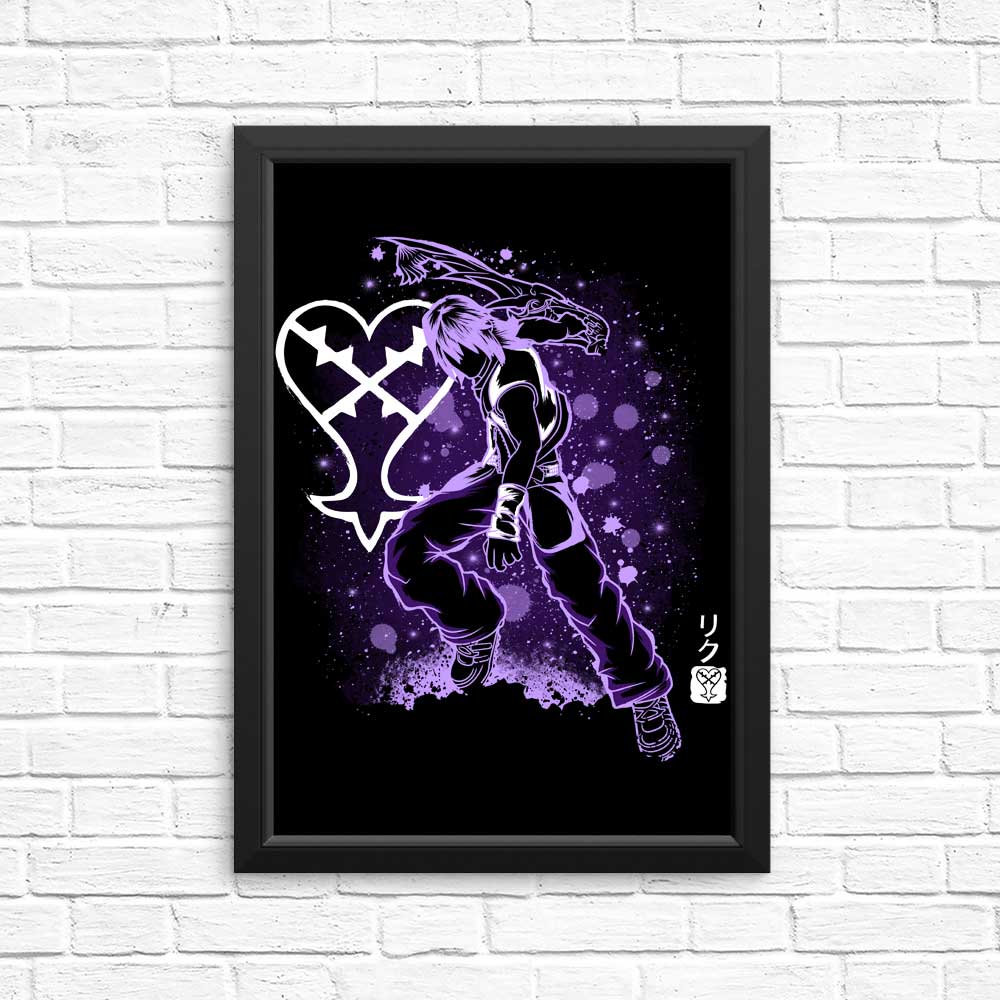 High - quality Posters & Prints of The Keyblade Wielder