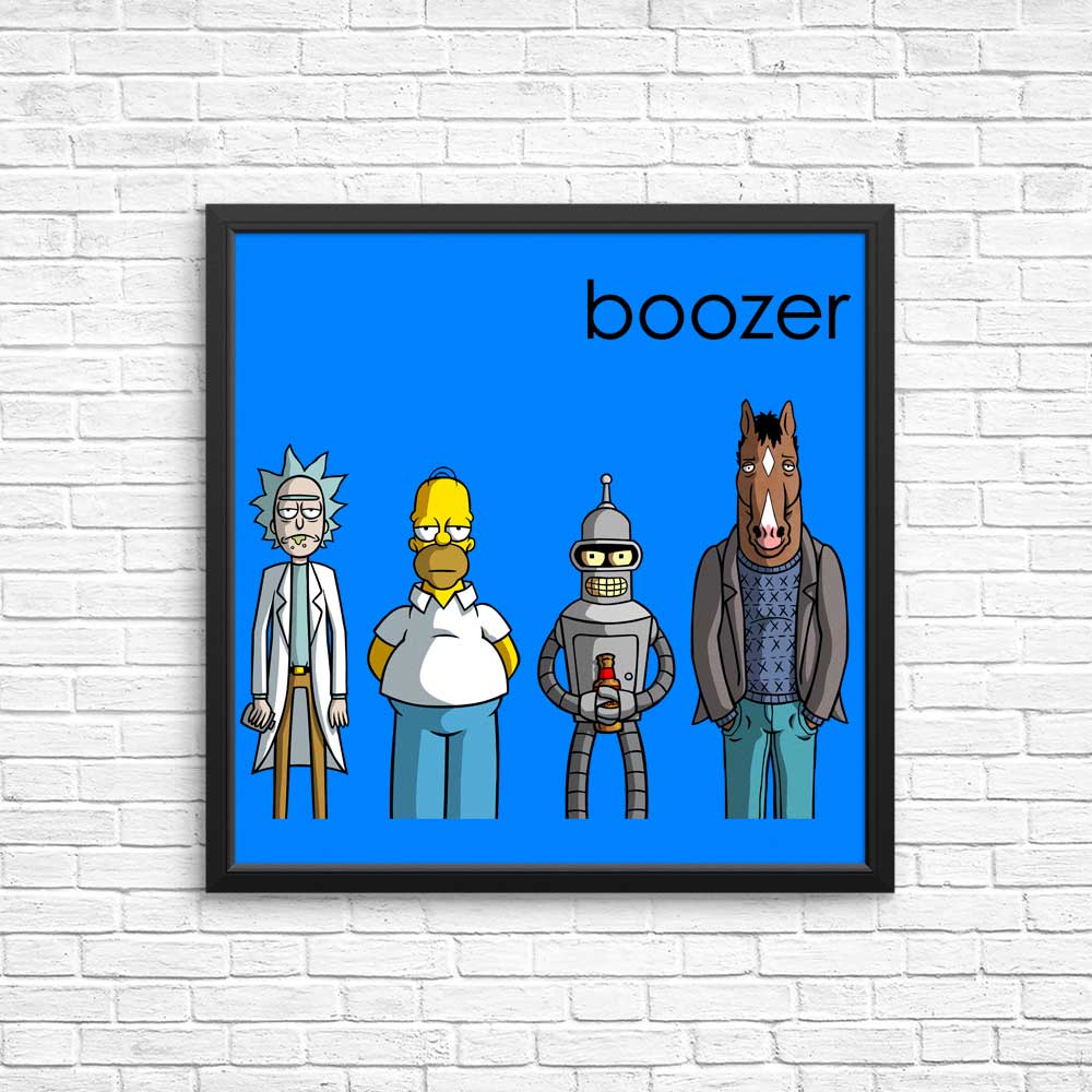 High - Quality Boozer Posters and Prints by GoodIdeaRyan