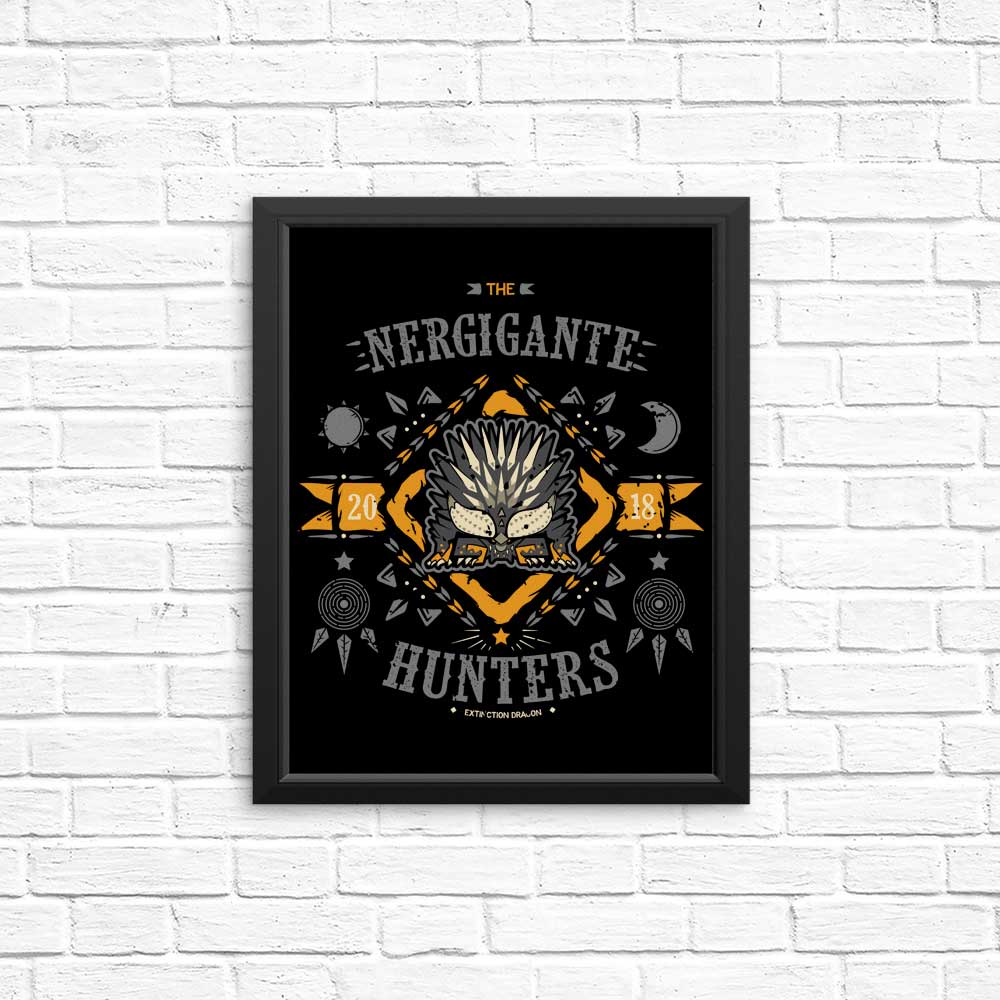 The Nergigante Hunters - High - Quality Posters and Prints for Decoration