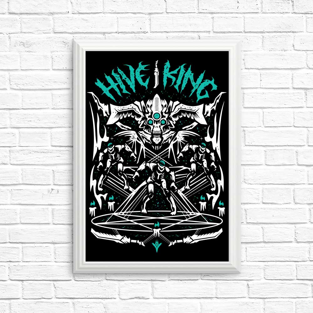 Hive King High - Quality Posters and Prints by Logozaste