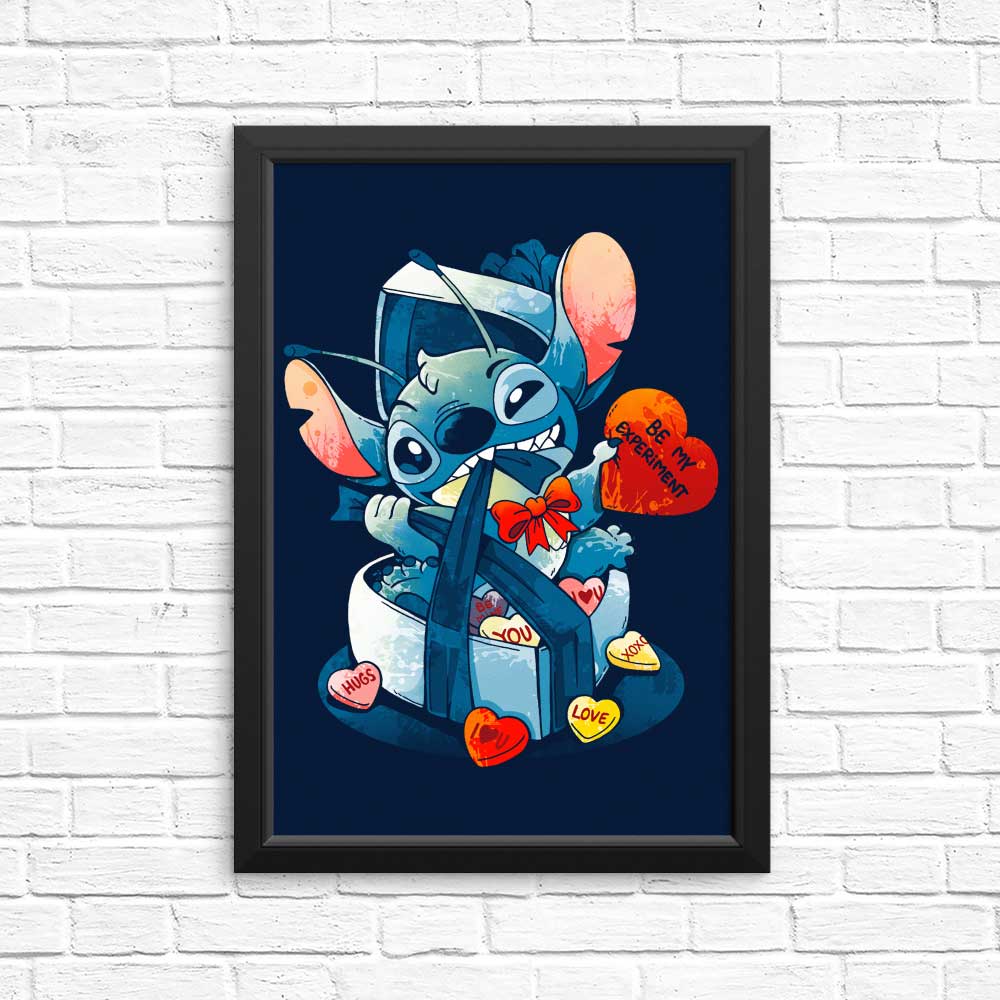 Be My Experiment - High - Quality Poster Prints from Vallina84