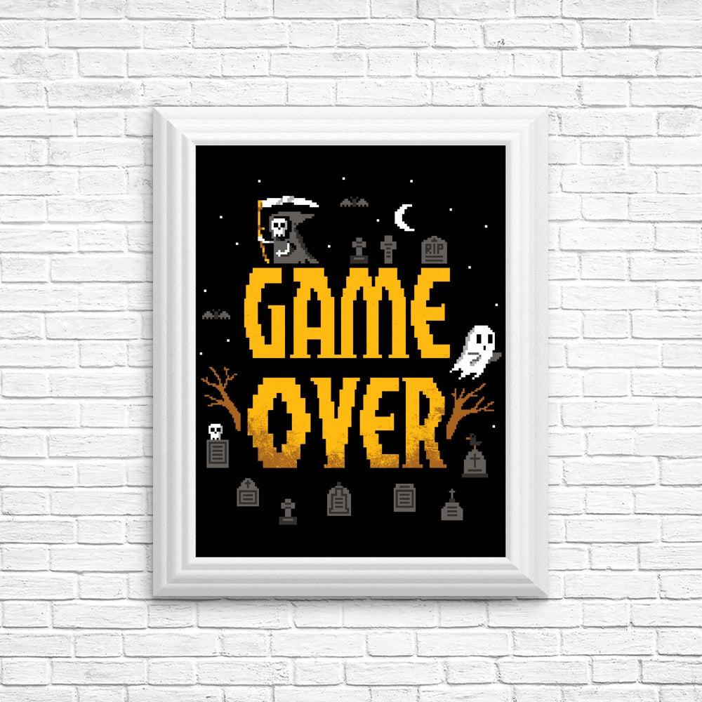 Game Over - Wall Posters and Art Prints