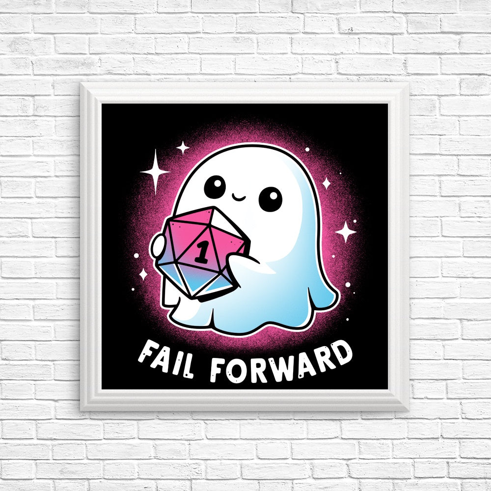 Fail Forward Inspirational Posters and Wall Prints