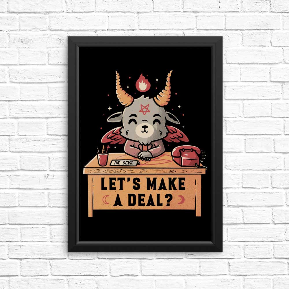 Let's Make a Deal - High - Quality Posters and Prints for Decor