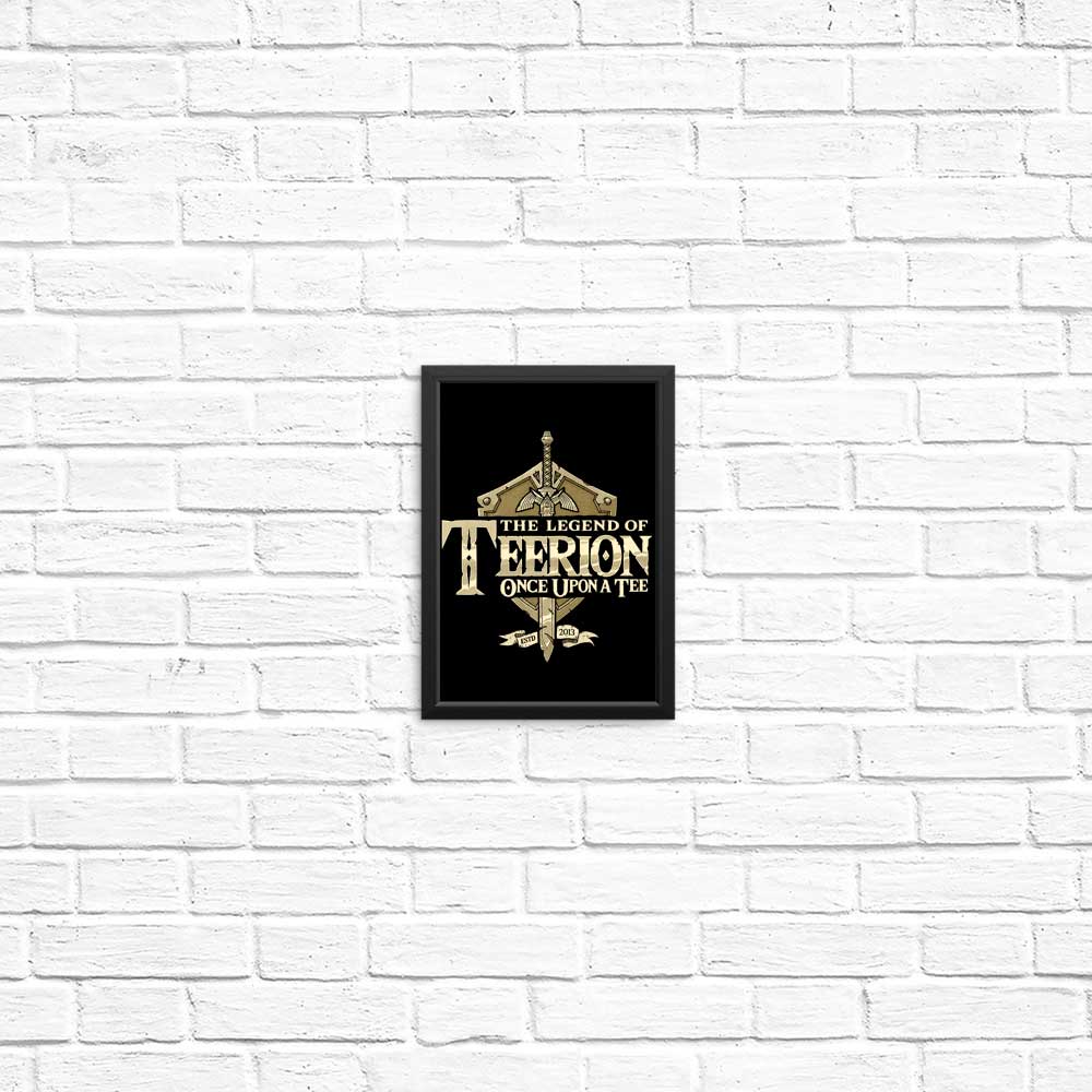 High - quality Teerion Legend Posters and Prints