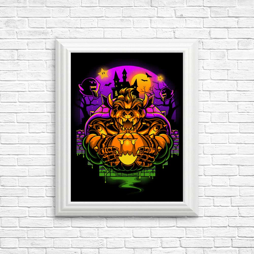 Bowserween - High - Quality Art Posters and Prints