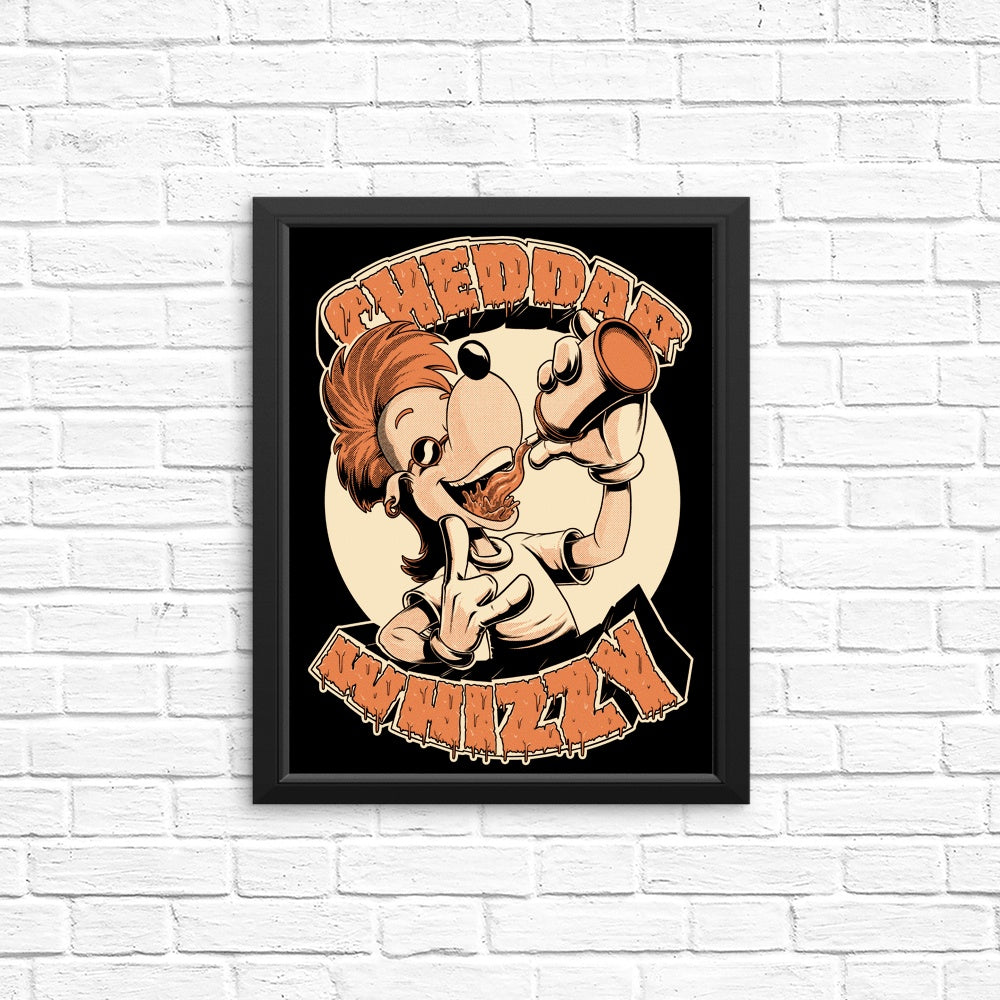 Cheddar Whizzy Art Posters and Prints