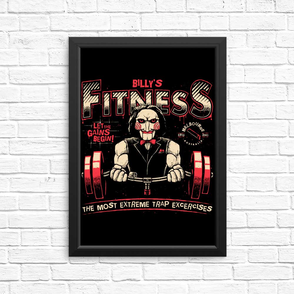 Billy's Fitness High - Quality Poster and Print Collection