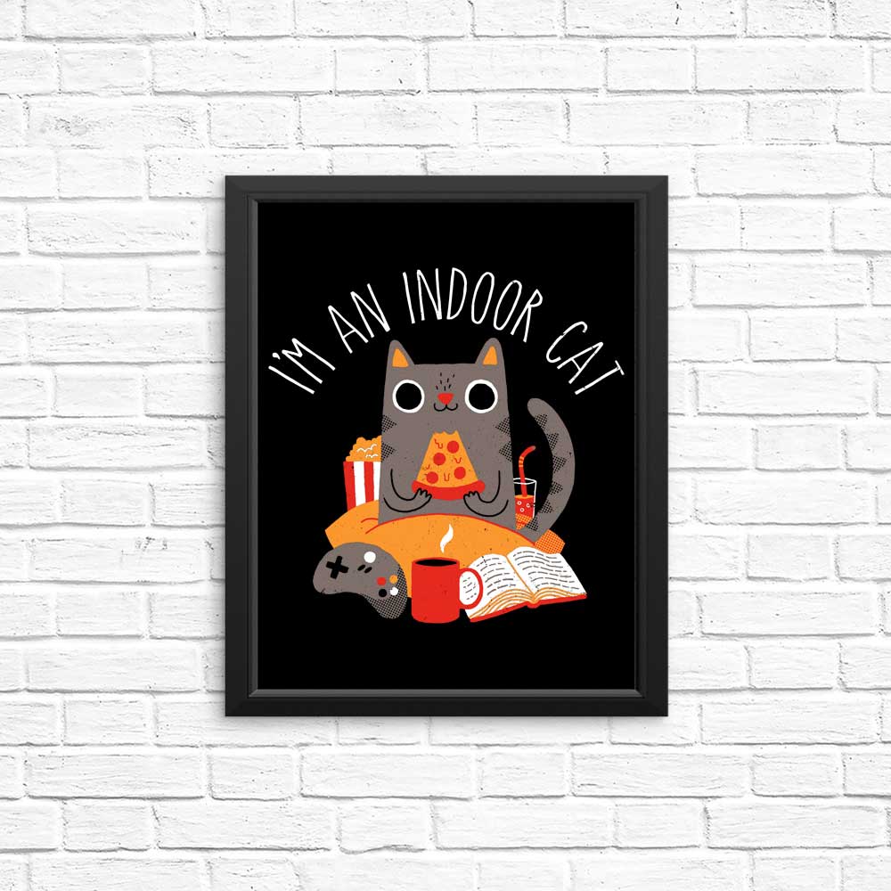 Unique Indoor Cat Posters and Prints by DinoMike