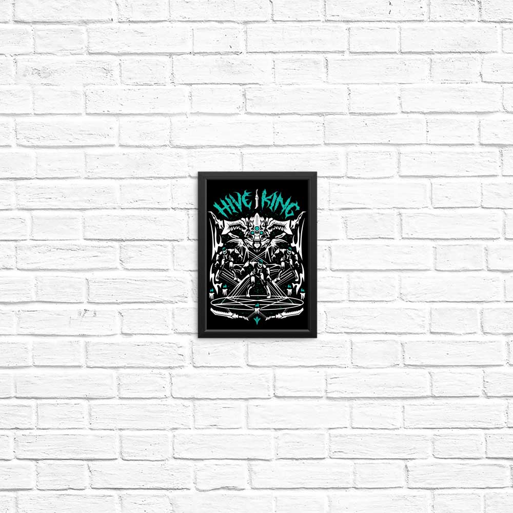 Hive King High - Quality Posters and Prints by Logozaste