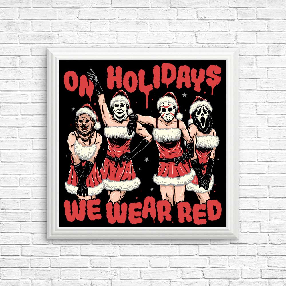Eye - catching Red - themed Posters & Prints from Momma Gorilla