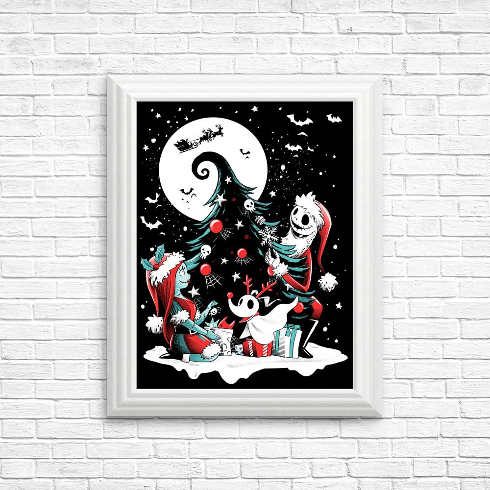 Alemaglia's Spooky Christmas Nightmare Posters and Prints